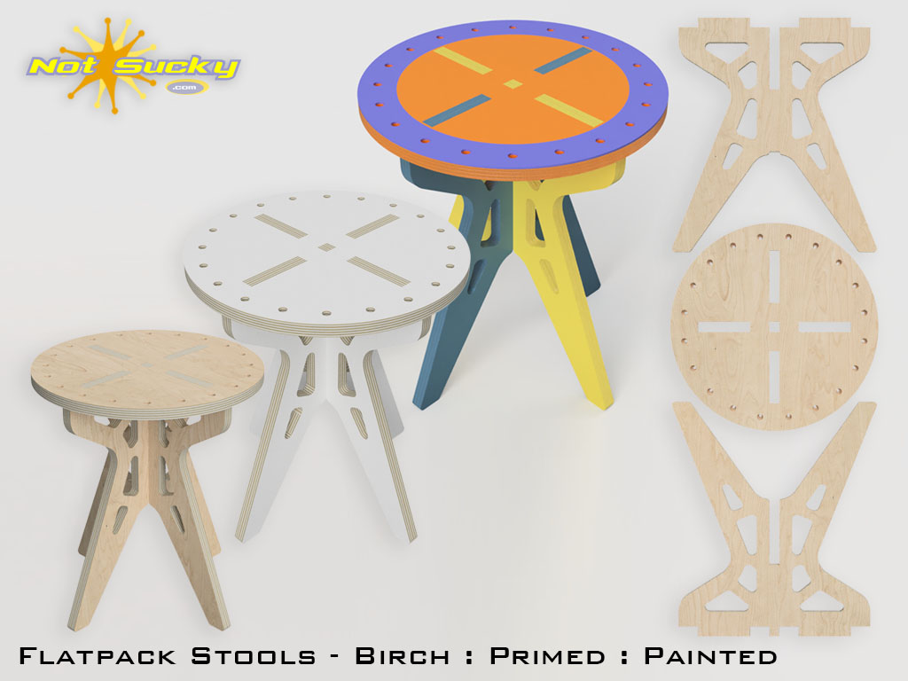 Flat Pack Stool Product Page Flat Pack Stool Product Page